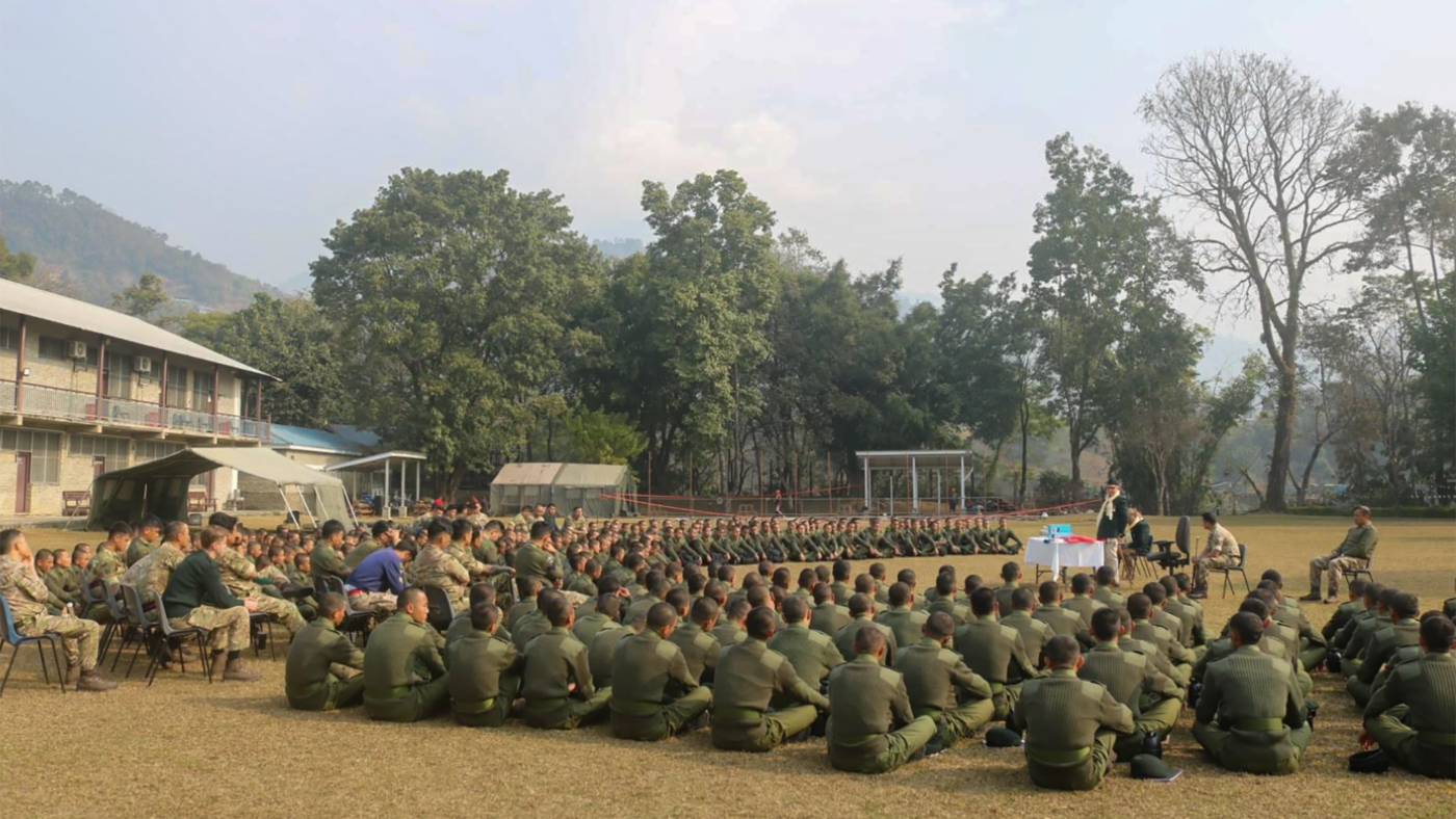 New Gurkhas Preparing For The Attestation Parade In Nepal Gurkha   HQBG Official RI24 Selection Pokhara 010 1400x788 C 