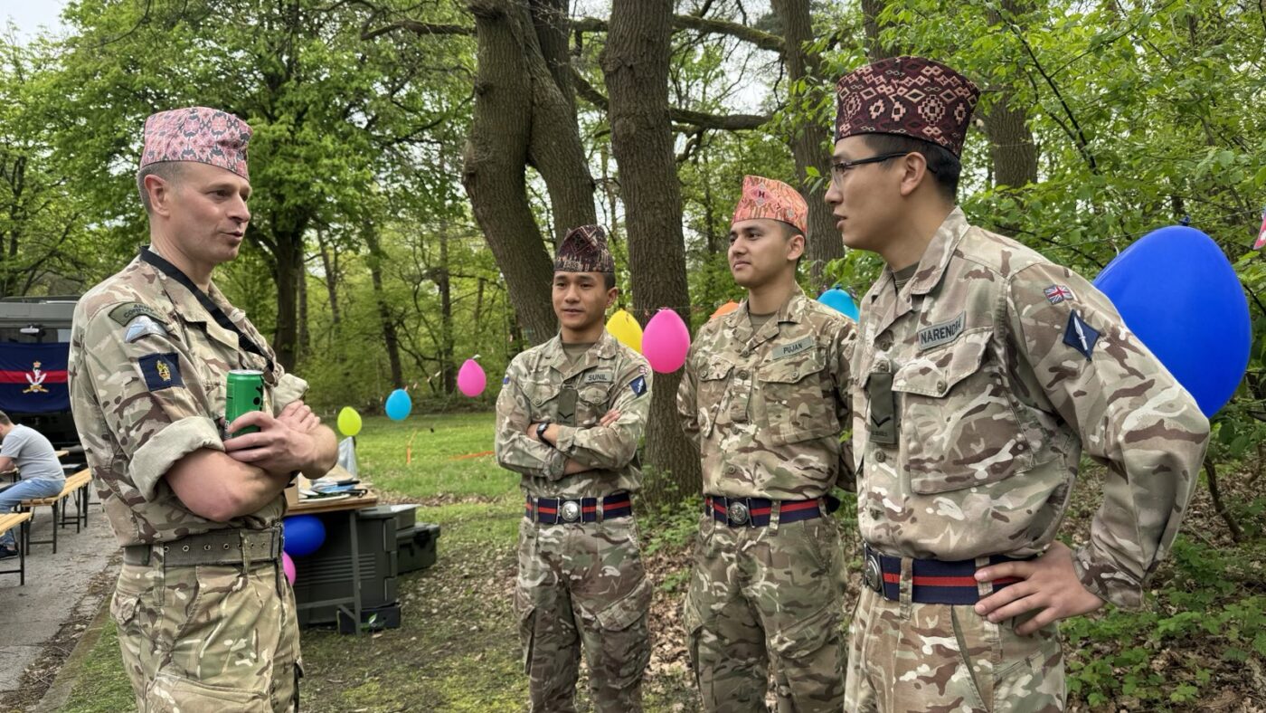 Nepali New Year 2081 celebrated in Germany by 247 Gurkha Signal ...