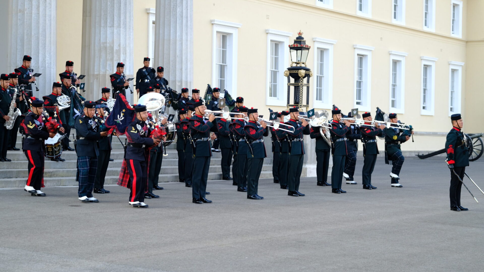 Brigade of Gurkhas Sounding Retreat 2024