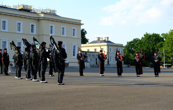 Brigade of Gurkhas Sounding Retreat 2024