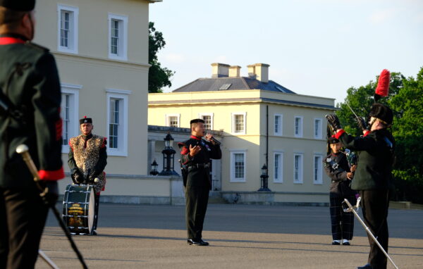 Brigade of Gurkhas Sounding Retreat 2024