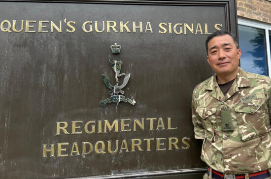 Gurkha Major Queen’s Gurkha Signals