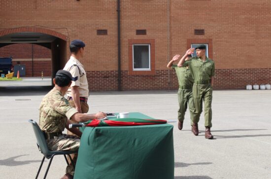 Recruit Intake 2024 Reach the Pass of The Square Stage