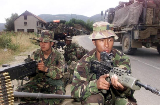 Gurkhas in Kosovo