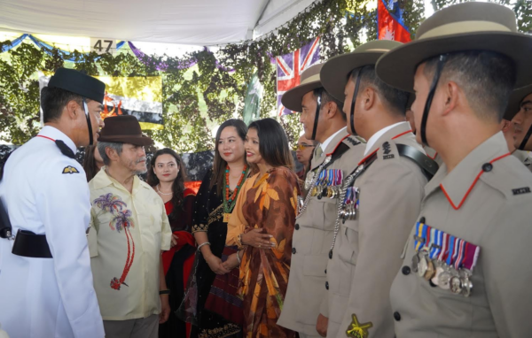 His Majesty the Sultan of Brunei 78th Birthday Celebrations with British Forces Brunei