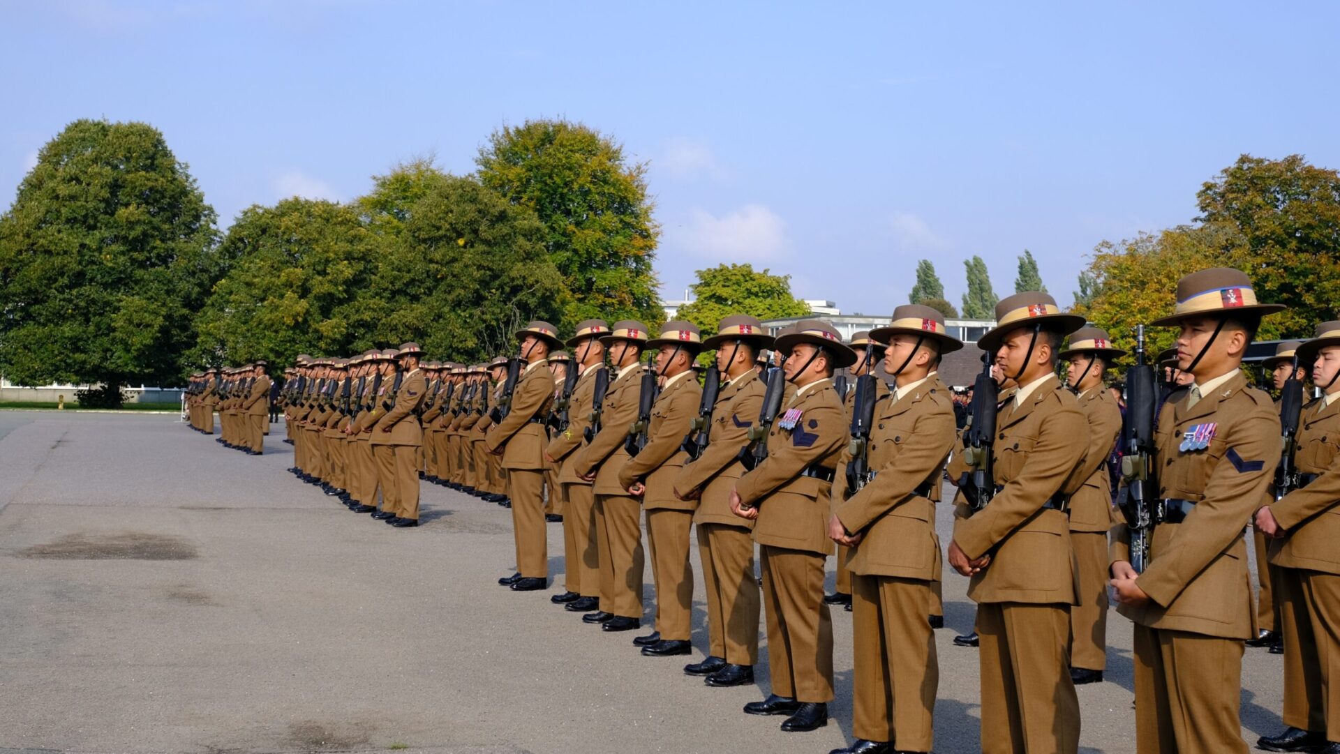 QG Signals 75th Anniversary parade