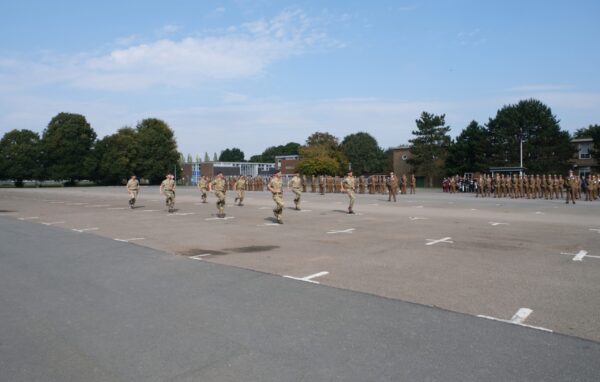 QG Signals 75th Anniversary parade