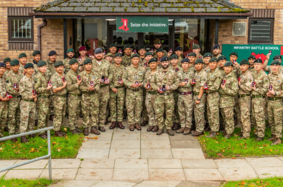 Infantry Battle School, TSD Long Service and Good Conduct and Coronation Medal Parade