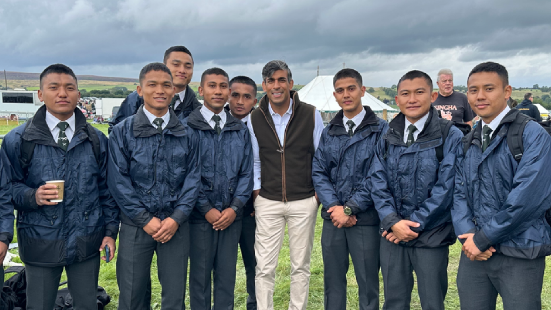 Recruit Intake 24 Visit the Wensleydale Show 2024