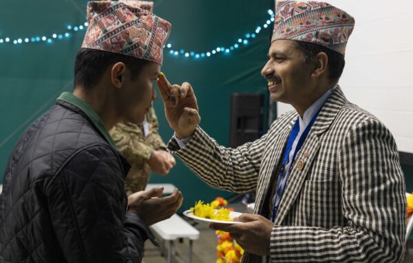 Queen’s Gurkha Signals Celebrate Tihar During Exercise Joint Protector 24