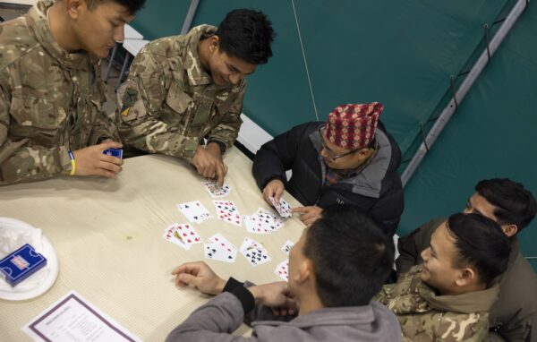 Queen’s Gurkha Signals Celebrate Tihar During Exercise Joint Protector 24