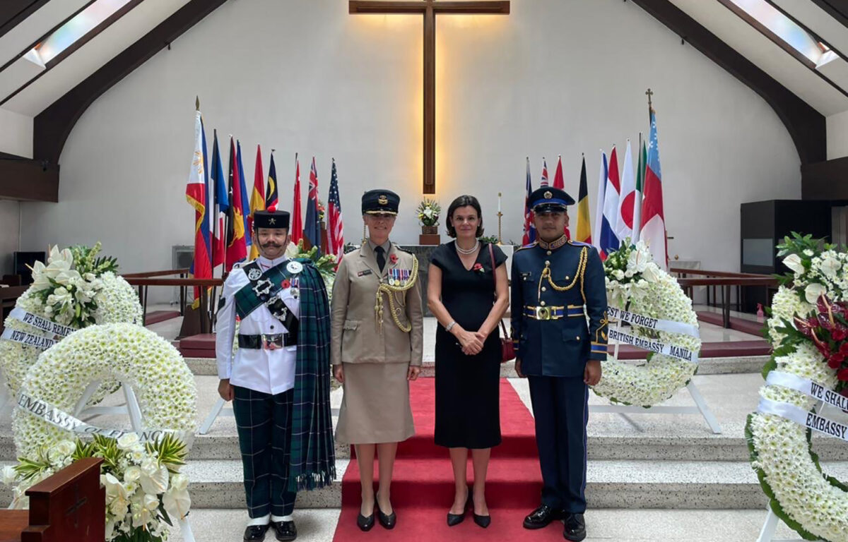 Remembrance Parades across Southeast Asia with 1 RGR