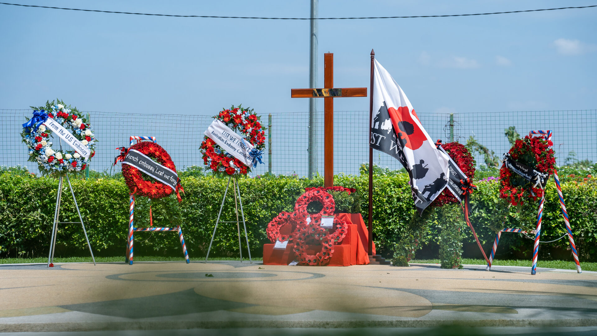 Remembrance Parades across Southeast Asia with 1 RGR