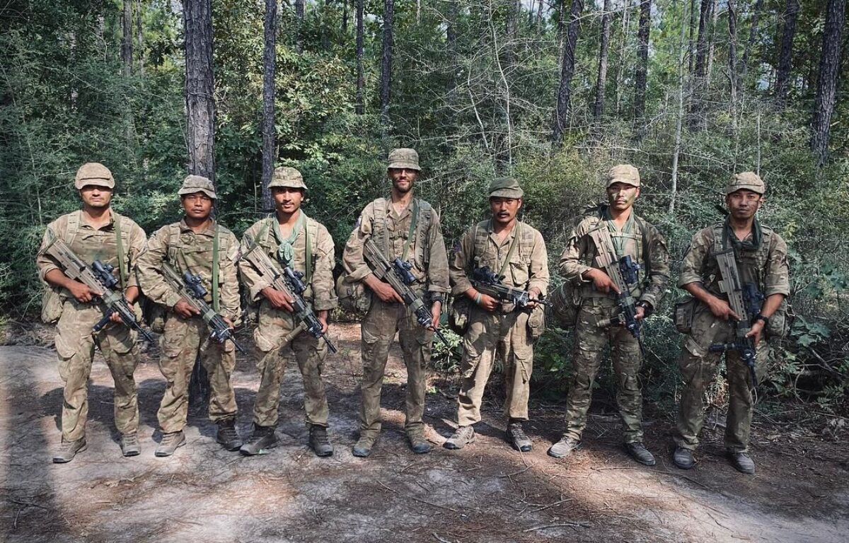 Exercise RATTLE SNAKE 24 - 70 Gurkha Para Squadron