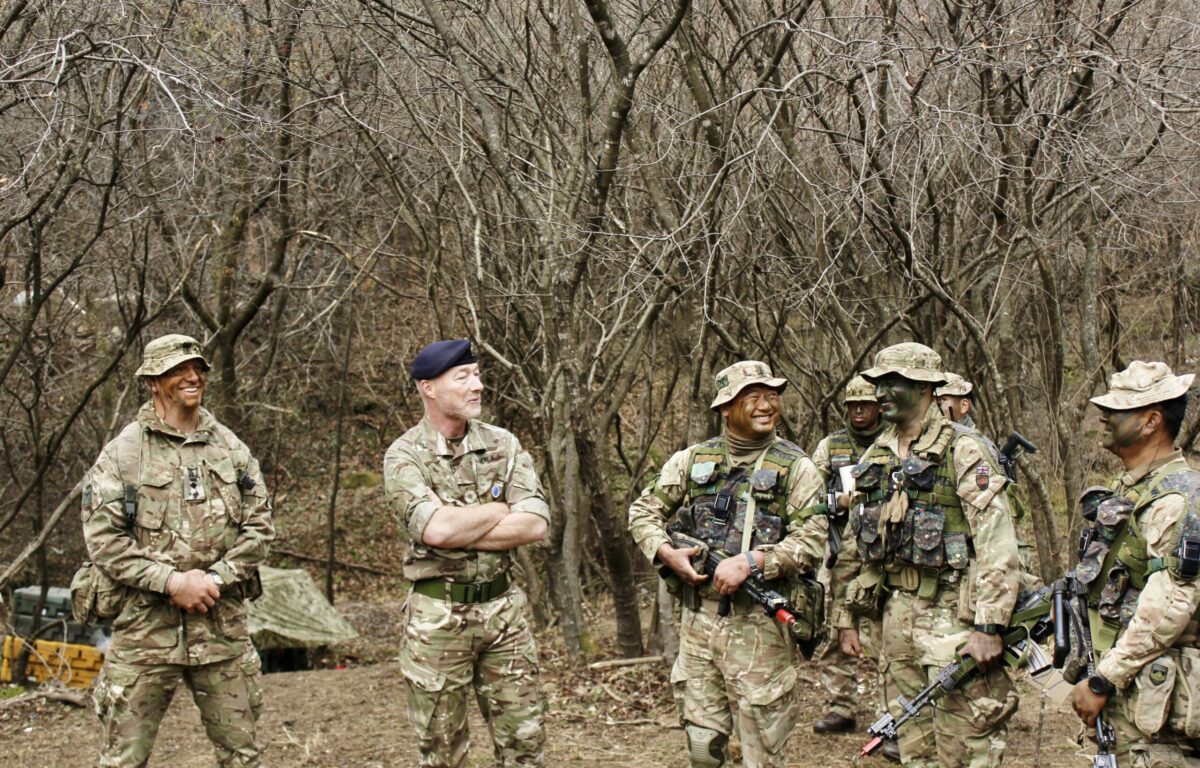 Gurkhas Train With South Korean Army