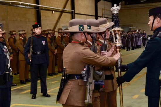 Kassam Khane Parade for Recruit Intake 24 – The Second Battalion, The Royal Gurkha Rifles