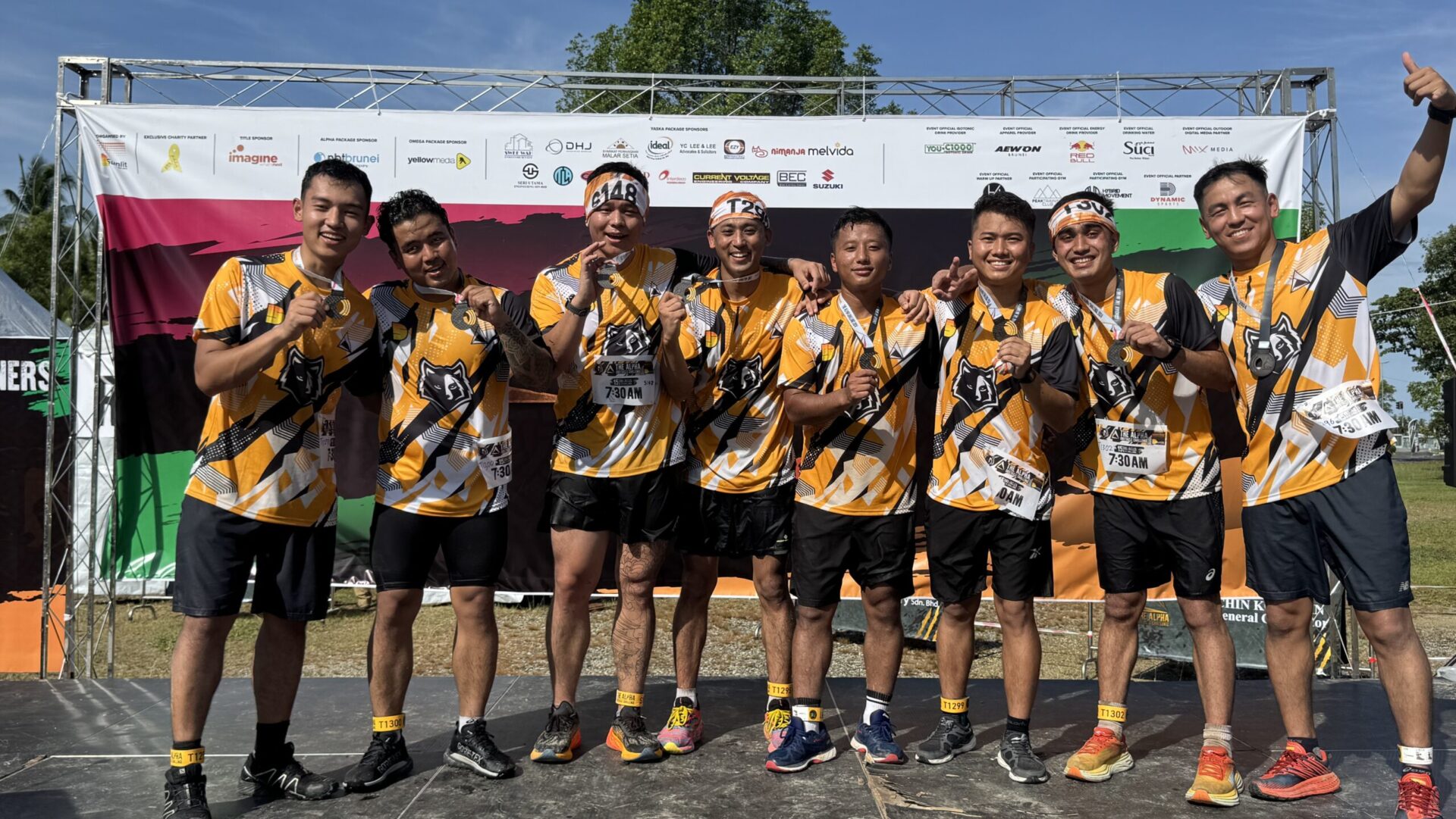 Conquering the Alpha Run 2024 in Brunei – British Forces Brunei Regimental Administrative Office Department