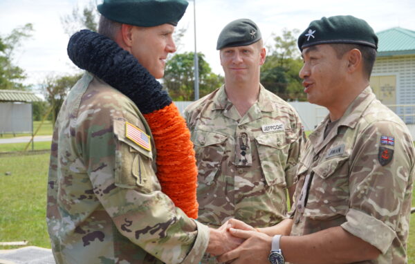 Deputy Commander of United States Indo-Pacific Command visited The First Battalion, The Royal Gurkha Rifles