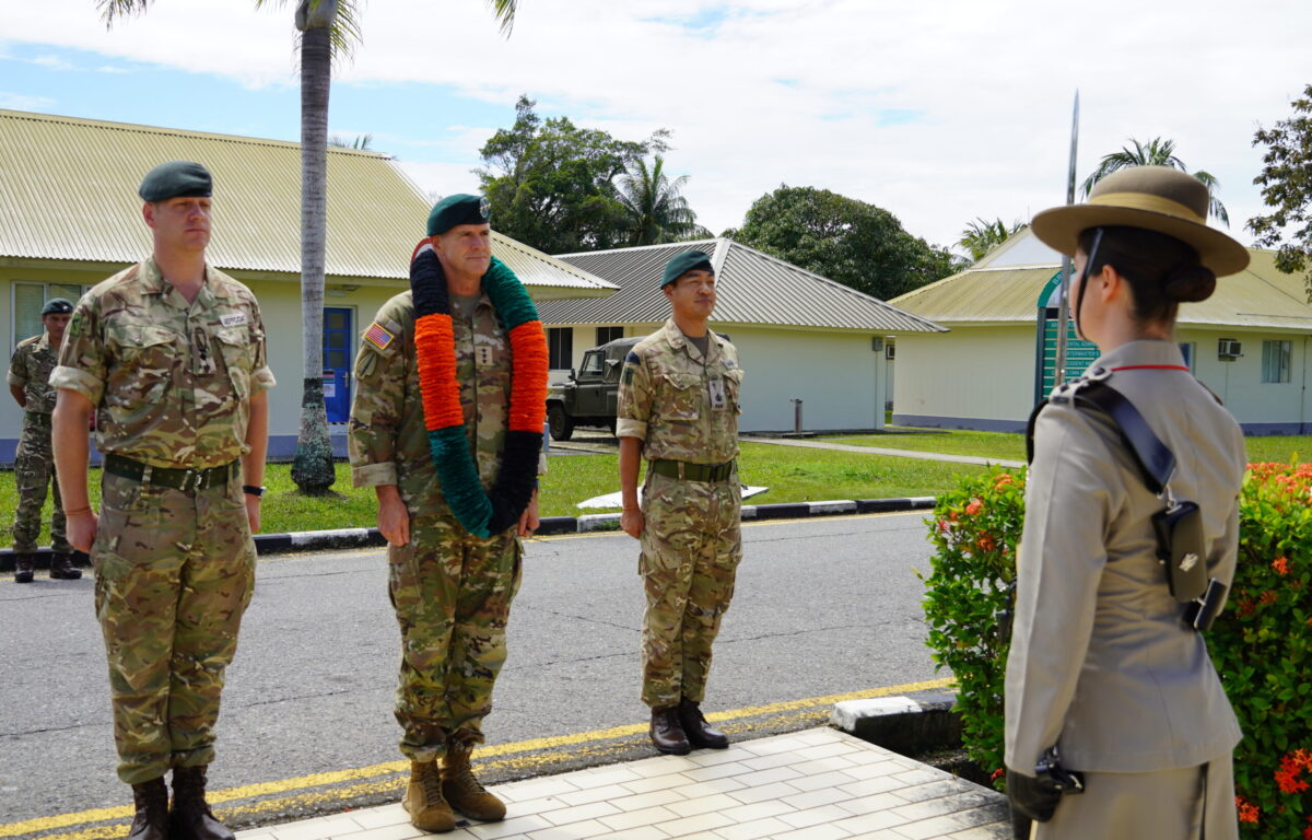 Deputy Commander of United States Indo-Pacific Command visited The First Battalion, The Royal Gurkha Rifles