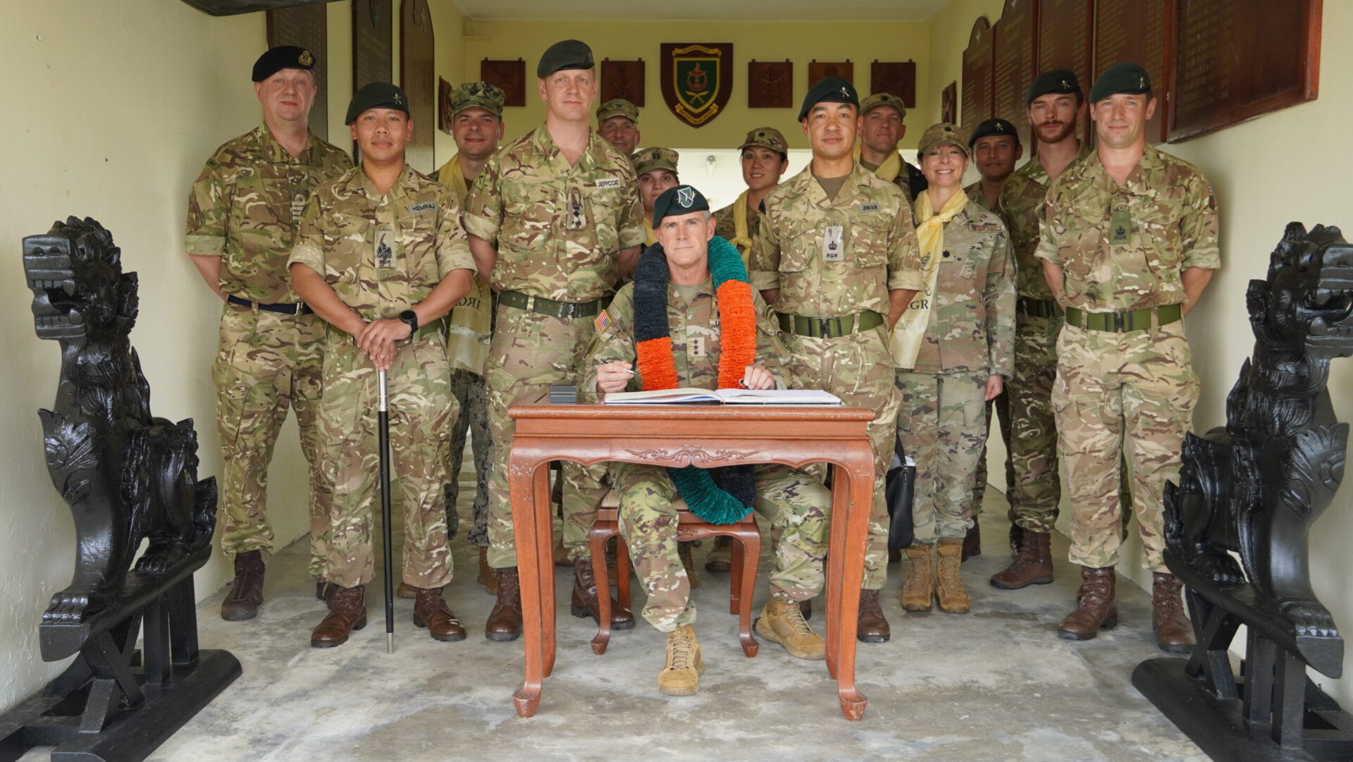 Deputy Commander of United States Indo-Pacific Command visited The First Battalion, The Royal Gurkha Rifles