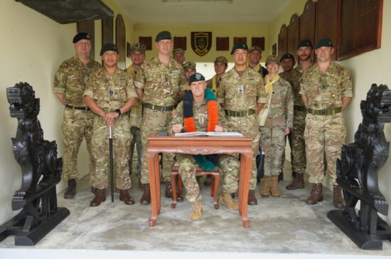 Deputy Commander of United States Indo-Pacific Command visited The First Battalion, The Royal Gurkha Rifles