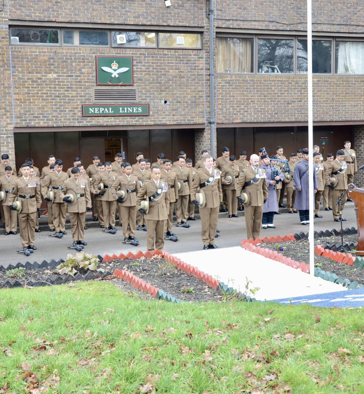 Gurkha Company (Sittang) commemorated the Sittang Day