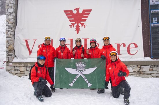 Gurkhas Excel on an Alpine Skiing Competition in France