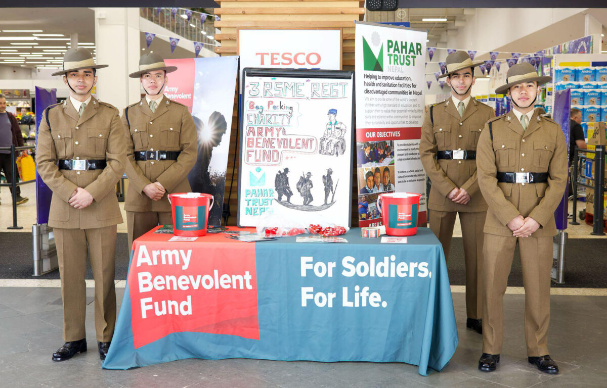 Queen's Gurkha Engineers Lead Charitable Efforts for Pahar Trust Nepal and Army Benevolent Fund